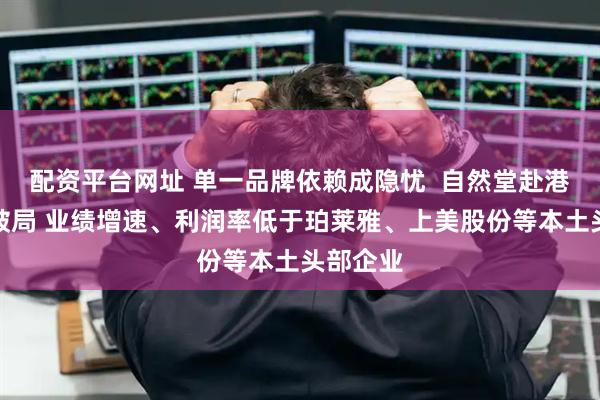 配资平台网址 单一品牌依赖成隐忧  自然堂赴港上市寻破局 业绩增速、利润率低于珀莱雅、上美股份等本土头部企业